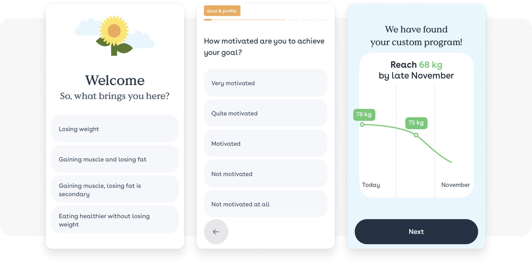 Automated onboarding from a health app