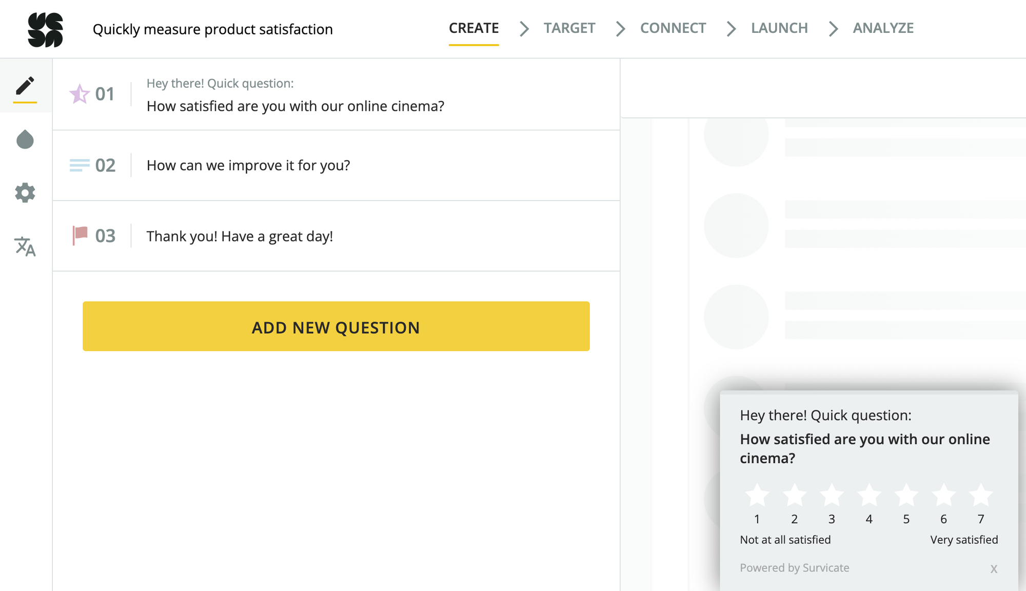 Survicate – Best customer engagement platform for multichannel feedback collection